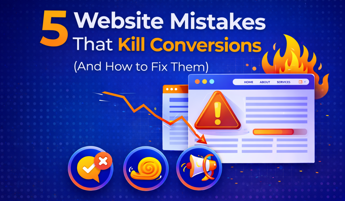 5 Website Mistakes