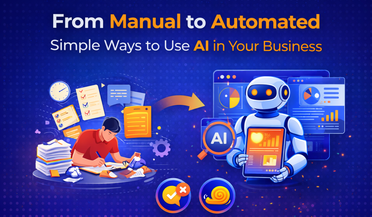 From Manual to Automated Simple Ways to Use AI in Your Business